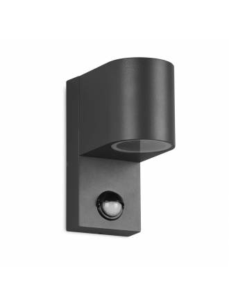 Aplique de pared Roya 1L GU10 IP44 + sensor - Trio