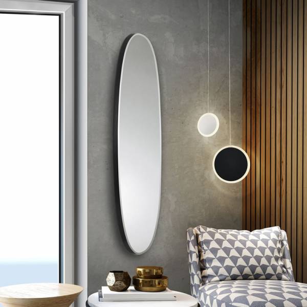 SCHULLER Aries 136x36cm wall mirror oval