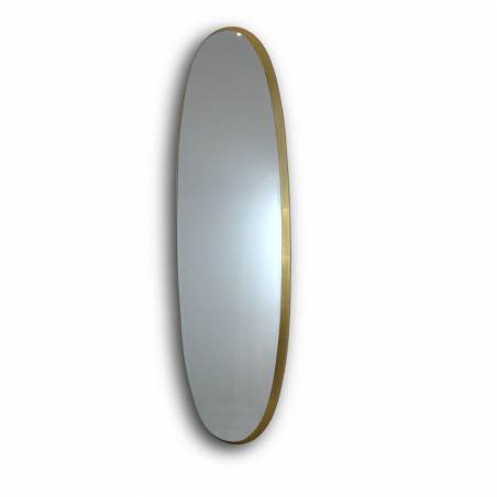 SCHULLER Aries 136x36cm wall mirror gold oval
