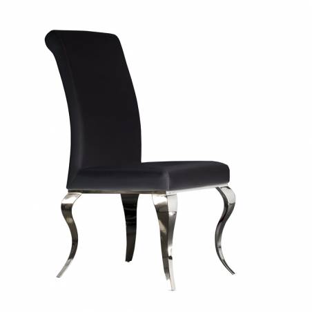 SCHULLER chair Barroque black color