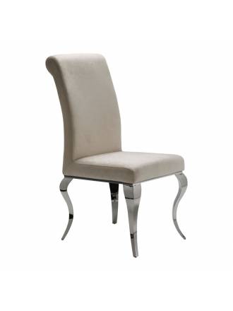 SCHULLER chair Barroque grey color