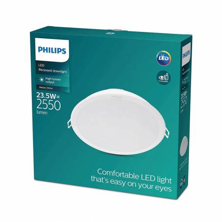Downlight Meson LED 23w 2550lm blanco - Philips