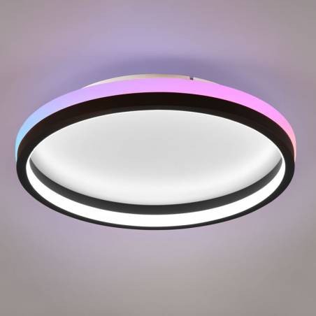 TRIO Hiko CCT RGB LED ceiling lamp + remote