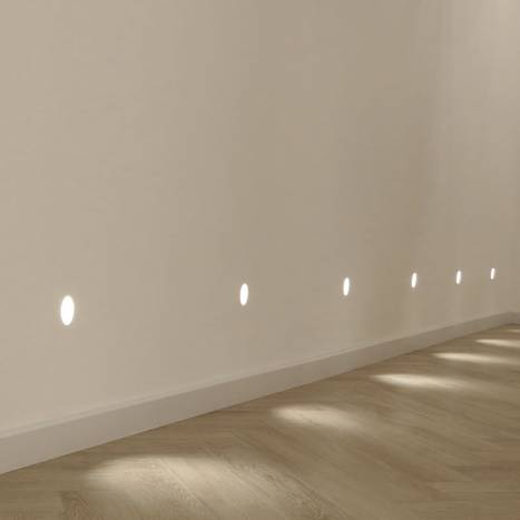 ACB Thriller LED plaster wall recessed light