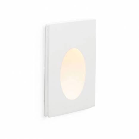 Empotrable pared Plas oval LED yeso - Faro