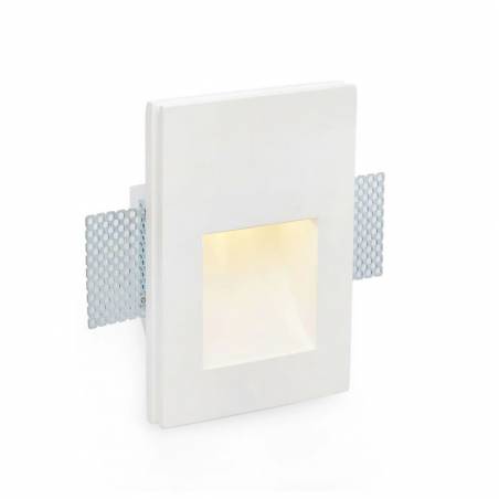FARO Plas SQ LED plaster wall recessed light