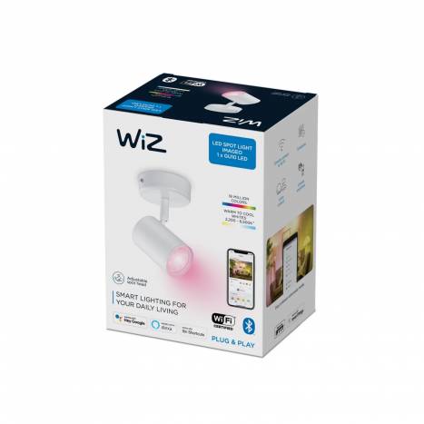 Foco de superficie Imageo WiZ LED WIFI CCT + Color - Philips
