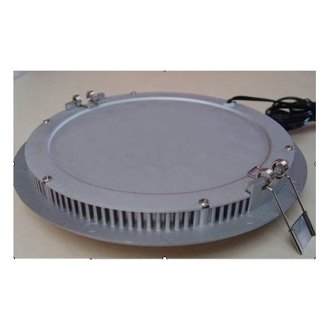 Downlight LED 20w circular gris extraplano de Maslighting