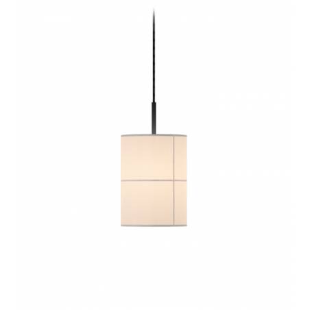 Lámpara colgante Rania E27 tela - Robin