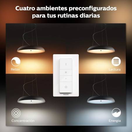 Lámpara colgante Amaze Hue LED 25w CCT + mando - Philips