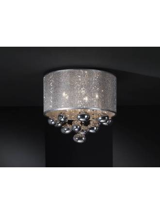 Plafon de techo Andromeda 5 luces Schuller