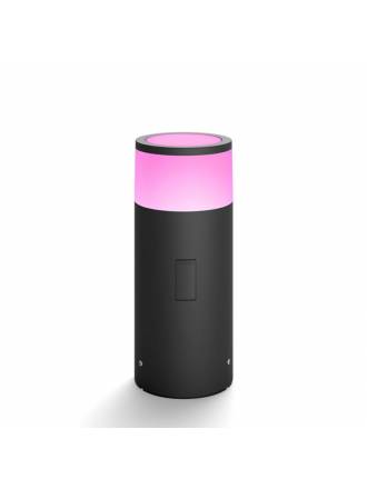 PHILIPS Calla Hue IP65 LED CCT + Color bollard light