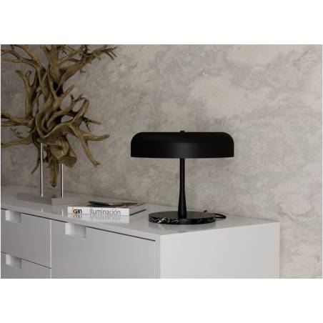 ROBIN Rea 3L E27 marble table lamp