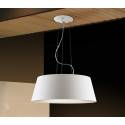 SCHULLER Zone pendant lamp ø50cm 4 lights white