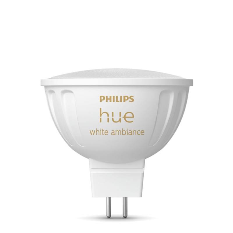 Bombilla inteligente LED MR16 6.3w 12v Hue White Ambiance - Philips