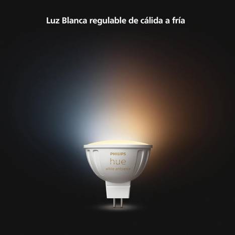 PHILIPS Smart LED bulb MR16 6.3w 12v Hue White Ambiance