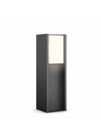 PHILIPS Turaco Hue IP44 LED 2200-2700K bollard light