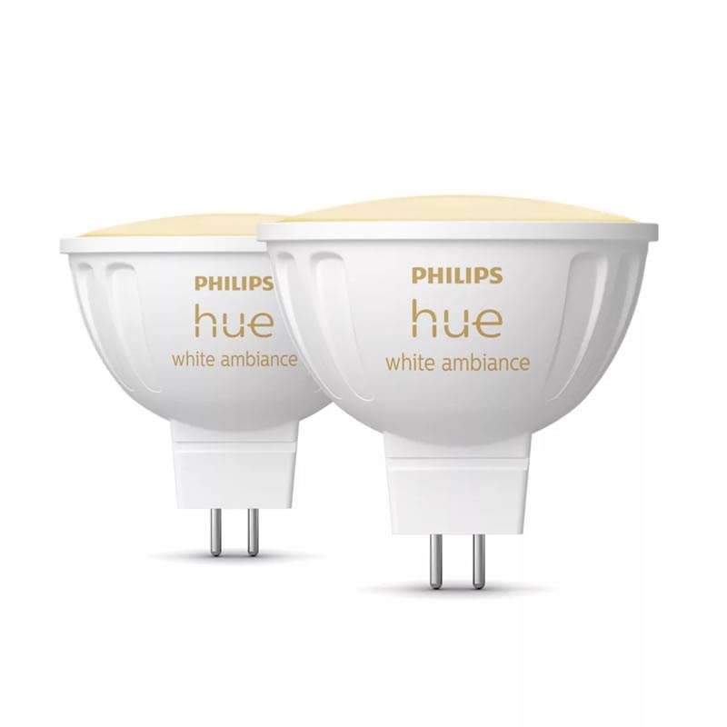 Hue GU10 LED Bulb - White and colour ambiance