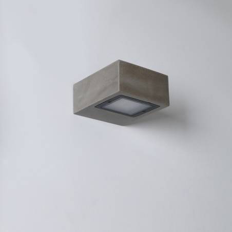 Aplique de pared Izar LED 9w IP65 cemento - ACB