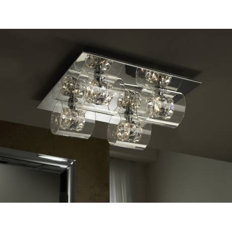 Schuller Flash ceiling lamp 4 lights