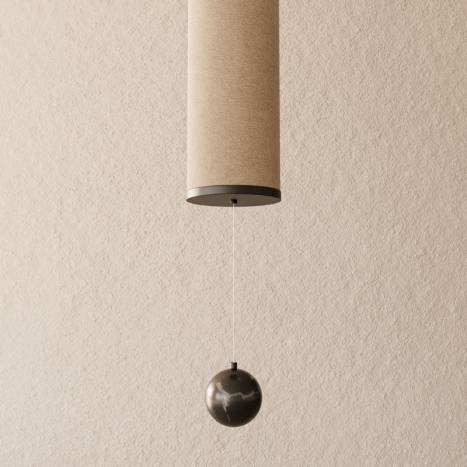 Lámpara colgante Nooi T8 100cm lino - Aromas