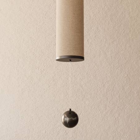 Lámpara colgante Nooi T8 100cm lino - Aromas