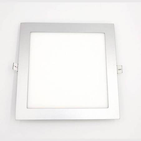 Downlight LED 25w 2200lm cuadrado gris - Maslighting
