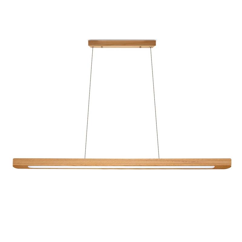 Lámpara colgante MD2433 LED 18w madera - Ineslam Lámpara colgante MD2433 LED 18w madera - Ineslam