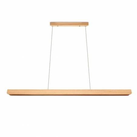 Lámpara colgante MD2436 LED 18w madera - Ineslam