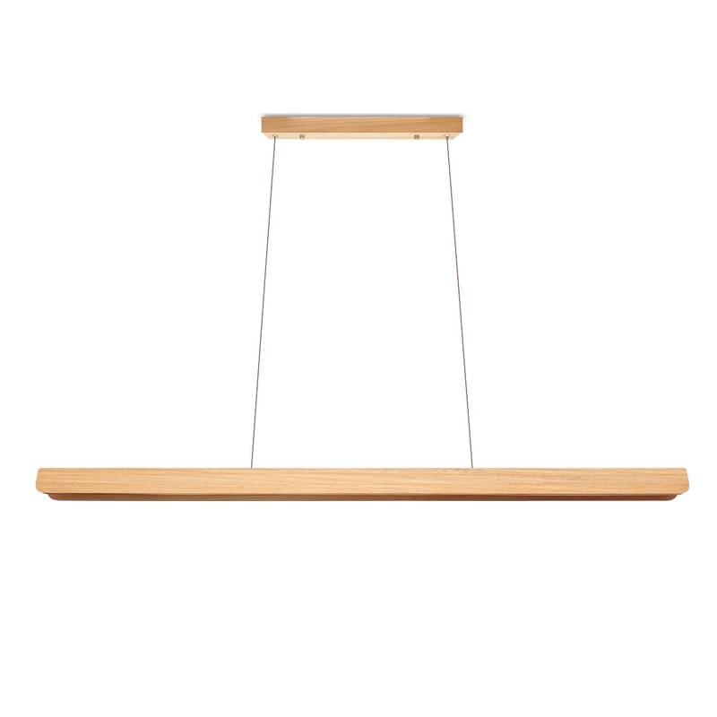 Lámpara colgante MD2436 LED 18w madera - Ineslam Lámpara colgante MD2436 LED 18w madera - Ineslam