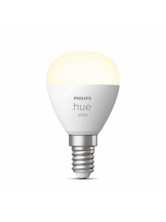 Bombilla inteligente Hue LED Esferica E14 5.7w 2700k - Philips