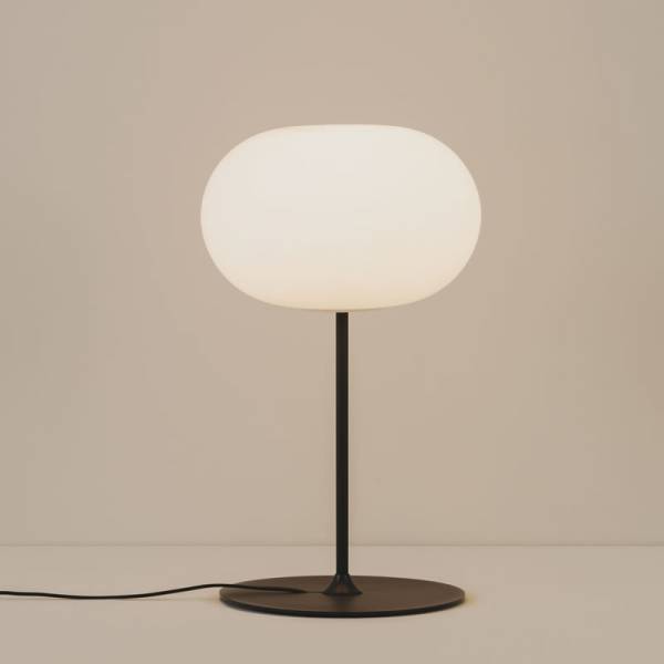 MILAN Span E27 table lamp glass