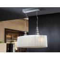 Schuller Mercury pendant lamp oval 4 lights transparent