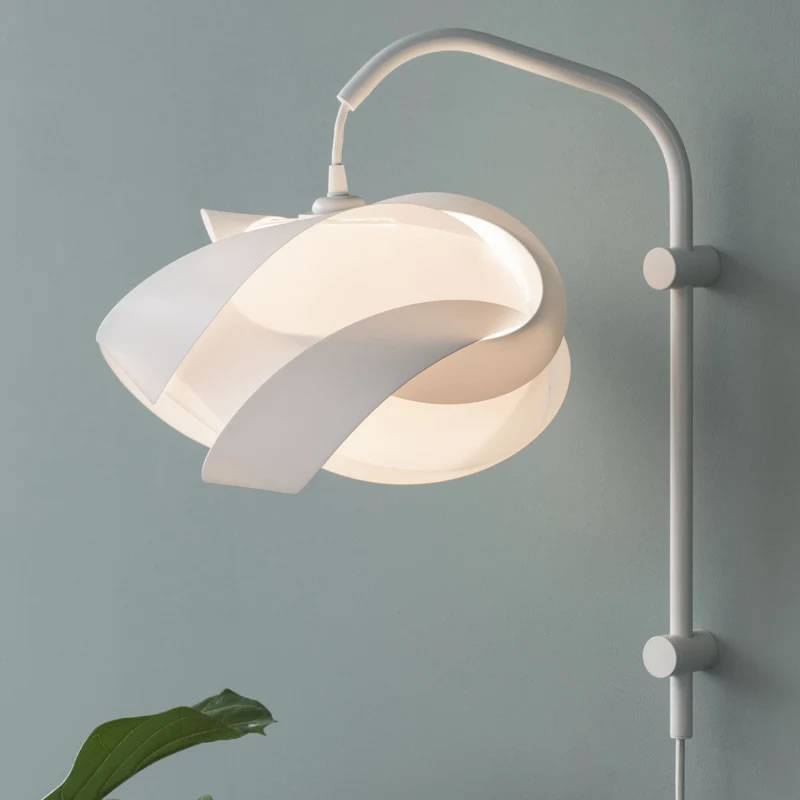 Grey ribbon lampshade hotsell