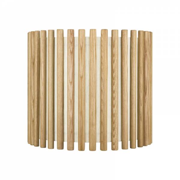Pantalla lámpara Komorebi C madera - Umage