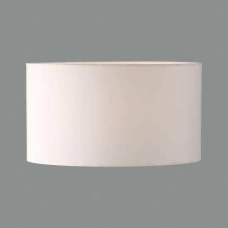 Pantalla tela lisa Ø40cm blanco - ACB