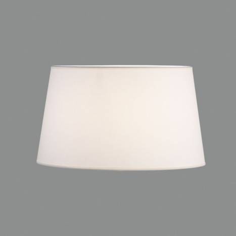 Pantalla tela Conica Ø27cm blanco - ACB