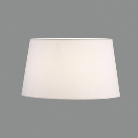 Pantalla tela Cónica Ø42cm blanco - ACB