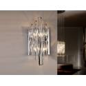 Aplique de pared Manacor 2 luces cristal transparente Schuller