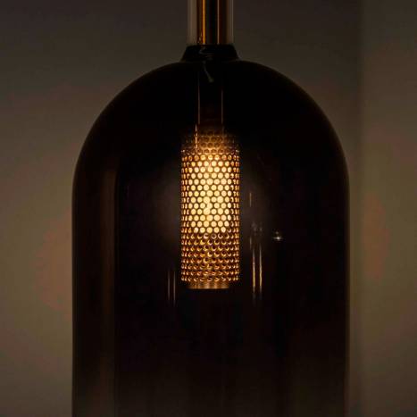 IDEAL LUX Empire G9 glass pendant lamp
