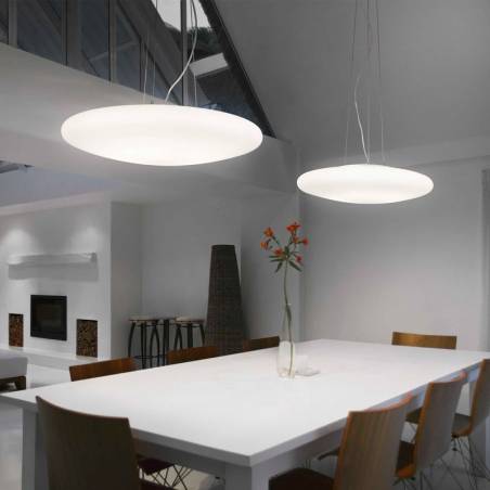 Lámpara colgante Smarties SP cristal - Ideal Lux
