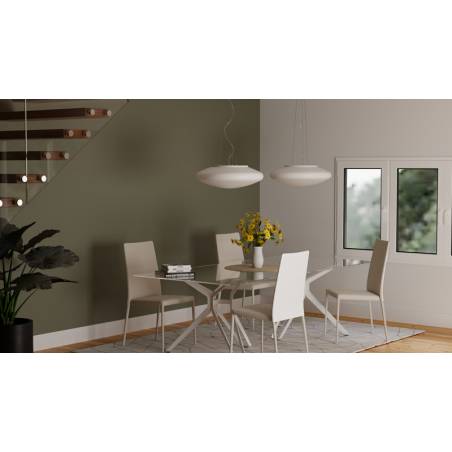 Lámpara colgante Smarties SP cristal - Ideal Lux