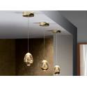 Schuller Rocio pendant lamp 1 light LED gold