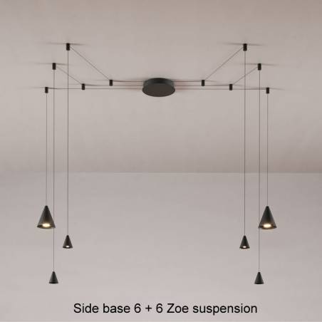 Zoe XL suspensión LED CCT 15w - Beneito Faure