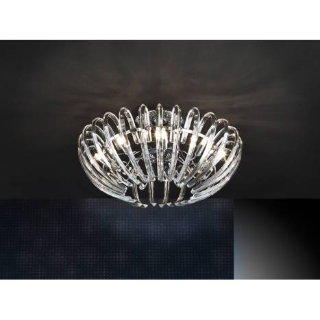 Schuller Ariadna ceiling lamp 9 lights cristal