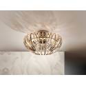 Schuller Ariadna ceiling lamp 9 lights champagne