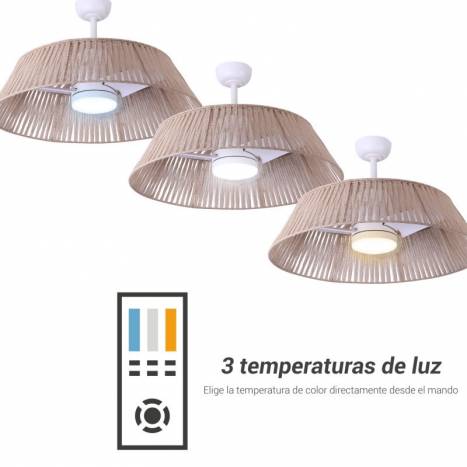 Ventilador de techo Gema DC LED Ø82cm - Sulion