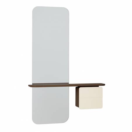 UMAGE One More Look mirror dark oak