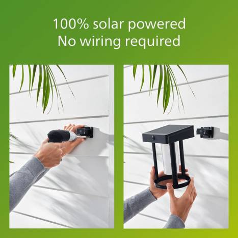 Aplique de pared Enkara LED Solar IP44 número - Philips