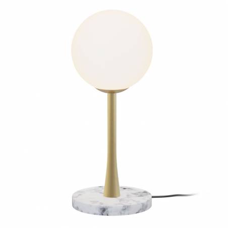 Lámpara de mesa Ricarda E27 mármol - Robin